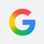 Redesigned Google icon featuring a modern, minimalist look with clean lines and the signature Google colors (blue, red, yellow, and green) arranged in a stylized 'G' shape.